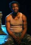 The photo image of Gbenga Akinnagbe, starring in the movie "The Taking of Pelham 1 2 3"