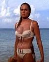 The photo image of Ursula Andress, starring in the movie "007 Dr. No"