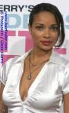 The photo image of Rochelle Aytes, starring in the movie "Trick 'r Treat"