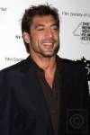 The photo image of Javier Bardem, starring in the movie "The Dancer Upstairs"