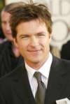 The photo image of Jason Bateman, starring in the movie "Dodgeball: A True Underdog Story"