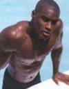 The photo image of Tyson Beckford, starring in the movie "Biker Boyz"