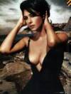 The photo image of Monica Bellucci, starring in the movie "Tears of the Sun"