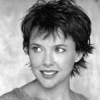 The photo image of Annette Bening, starring in the movie "Running with Scissors"