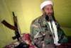 The photo image of Osama Bin Laden, starring in the movie "Naqoyqatsi: Life as War"
