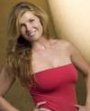 The photo image of Connie Britton, starring in the movie "Women in Trouble"