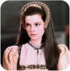 The photo image of Geneviève Bujold, starring in the movie "Murder by Decree"