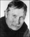 The photo image of Edward Bunker, starring in the movie "Runaway Train"