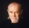 The photo image of George Carlin, starring in the movie "Outrageous Fortune"