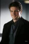 The photo image of Richard Castle, starring in the movie "To Hell and Back"