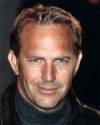 The photo image of Kevin Costner, starring in the movie "Dances with Wolves"