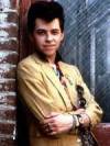The photo image of Jon Cryer, starring in the movie "Hiding Out"