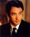 The photo image of John Cusack, starring in the movie "The Road to Wellville"
