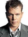 The photo image of Matt Damon, starring in the movie "The Departed"