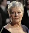 The photo image of Judi Dench, starring in the movie "Tomorrow Never Dies"