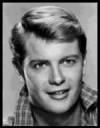 The photo image of Troy Donahue, starring in the movie "Cry-Baby"
