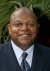 The photo image of Charles S. Dutton, starring in the movie "Rudy"
