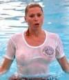 The photo image of Leslie Easterbrook, starring in the movie "Police Academy 3: Back in Training"