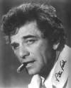 The photo image of Peter Falk, starring in the movie "Corky Romano"