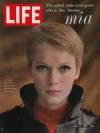 The photo image of Mia Farrow, starring in the movie "Death on the Nile"
