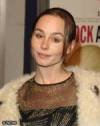 The photo image of Tara Fitzgerald, starring in the movie "Marple: The Body in the Library"