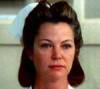 The photo image of Louise Fletcher, starring in the movie "Strange Invaders"