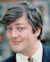 The photo image of Stephen Fry, starring in the movie "Stormbreaker"