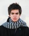 The photo image of Andrew Garfield, starring in the movie "Boy A"