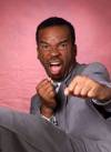 The photo image of David Alan Grier, starring in the movie "Loose Cannons"