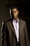 The photo image of Dennis Haysbert, starring in the movie "Waiting to Exhale"