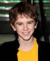 The photo image of Freddie Highmore, starring in the movie "Charlie and the Chocolate Factory"