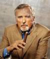 The photo image of Dennis Hopper, starring in the movie "L.A.P.D.: To Protect and to Serve"