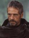 The photo image of Jeremy Irons, starring in the movie "Eragon"