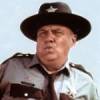 The photo image of Clifton James, starring in the movie "007 Live and Let Die"