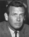 The photo image of David Janssen, starring in the movie "The Shoes of the Fisherman"