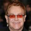 The photo image of Elton John, starring in the movie "Naqoyqatsi: Life as War"