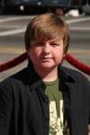 The photo image of Angus T. Jones, starring in the movie "See Spot Run"
