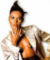 The photo image of Grace Jones, starring in the movie "A 007 View to a Kill"