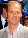 The photo image of Michael Keaton, starring in the movie "Speechless"