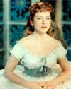 The photo image of Deborah Kerr, starring in the movie "The King and I"