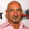 The photo image of Ben Kingsley, starring in the movie "Gandhi"