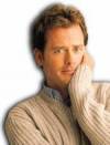 The photo image of Greg Kinnear, starring in the movie "Stuck on You"