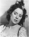 The photo image of Elsa Lanchester, starring in the movie "Rascal"