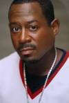 The photo image of Martin Lawrence, starring in the movie "Blue Streak"