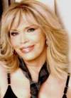 The photo image of Amanda Lear, starring in the movie "Dragon Hunters"