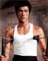 The photo image of Bruce Lee, starring in the movie "Fist of Fury (aka Chinese Connection)"