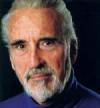 The photo image of Christopher Lee, starring in the movie "Triage"