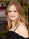 The photo image of Jennifer Jason Leigh, starring in the movie "The Jacket"