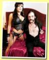 The photo image of Lemmy, starring in the movie "The Curse of El Charro"