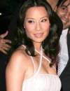 The photo image of Lucy Liu, starring in the movie "Afro Samurai: Resurrection"